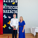 zdjęcie 31 - Podziękowanie uczniowi za wzorowe pełnienie funkcji w poczcie sztandarowym.jpg
