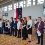Pani Dyrektor składa podziękowania klasie 6c i nauczycielom..jpg
