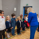 Uroczyste pasowanie na ucznia Szkoły Podstawowej Nr 11 w Białymstoku..jpg